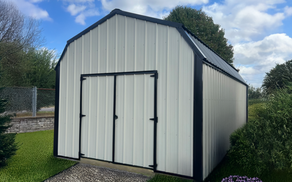 Metal Lofted Barn Metal Lofted Barn