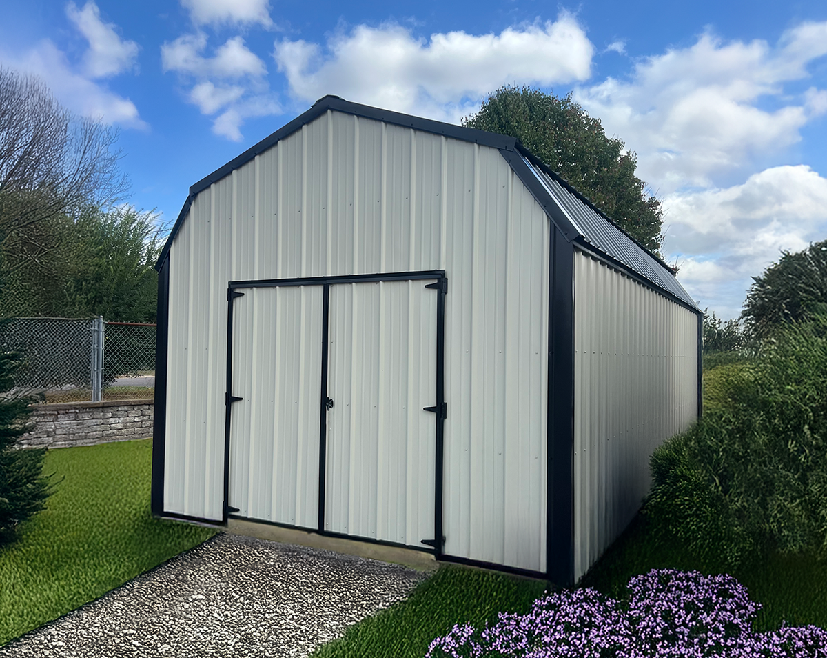 Metal Lofted Barn